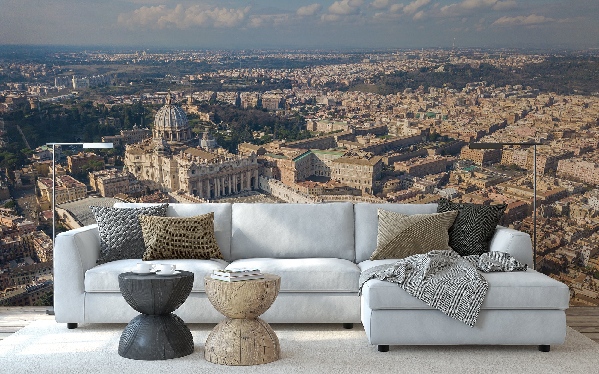 Vaticaanstad en de Sint Pieter