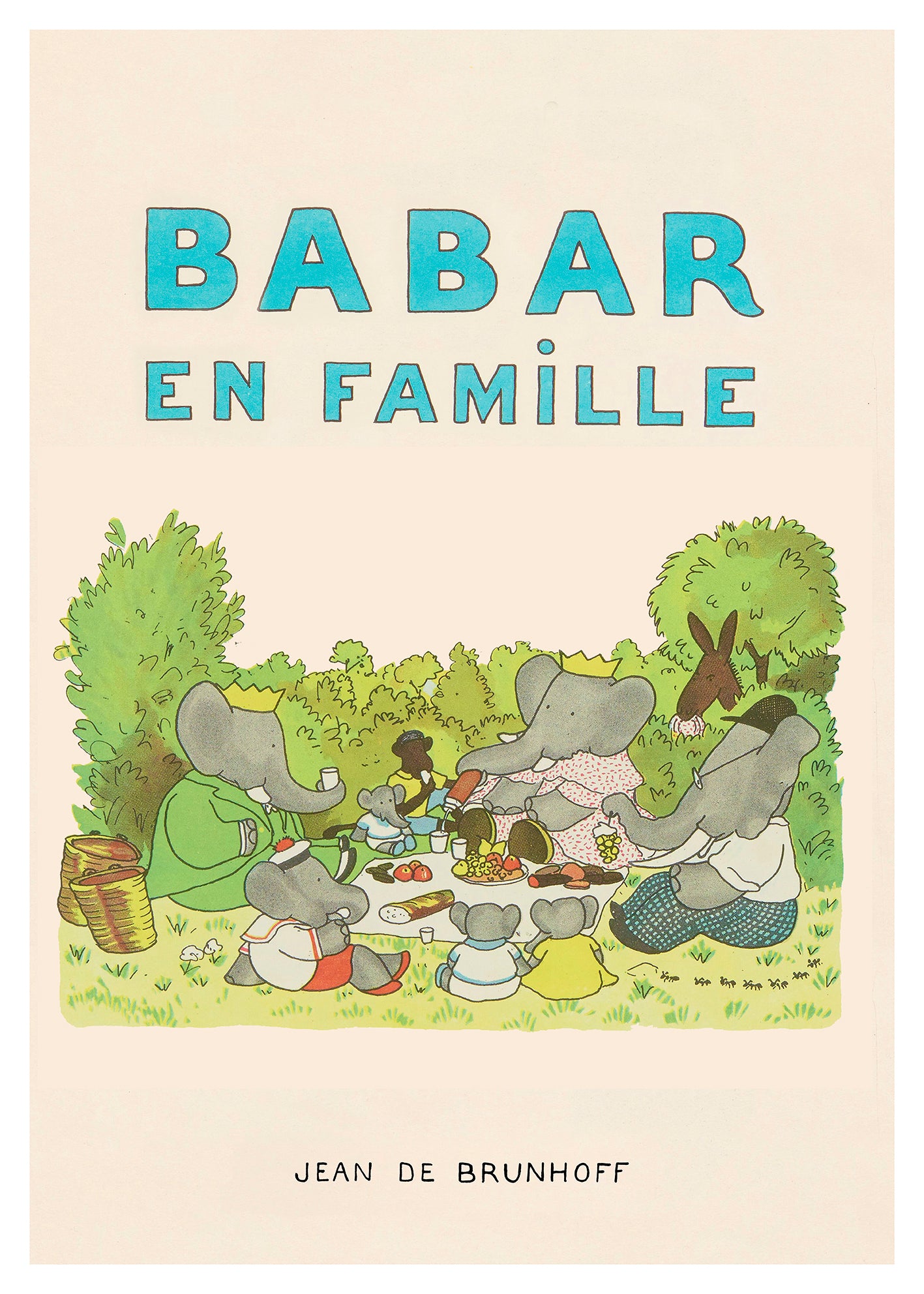 Un Pique Nique De Babar Babar Prints En Posters Pepperwall Nederland Un Pique Nique De Babar Babar Prints En Posters Pepperwall Nederland