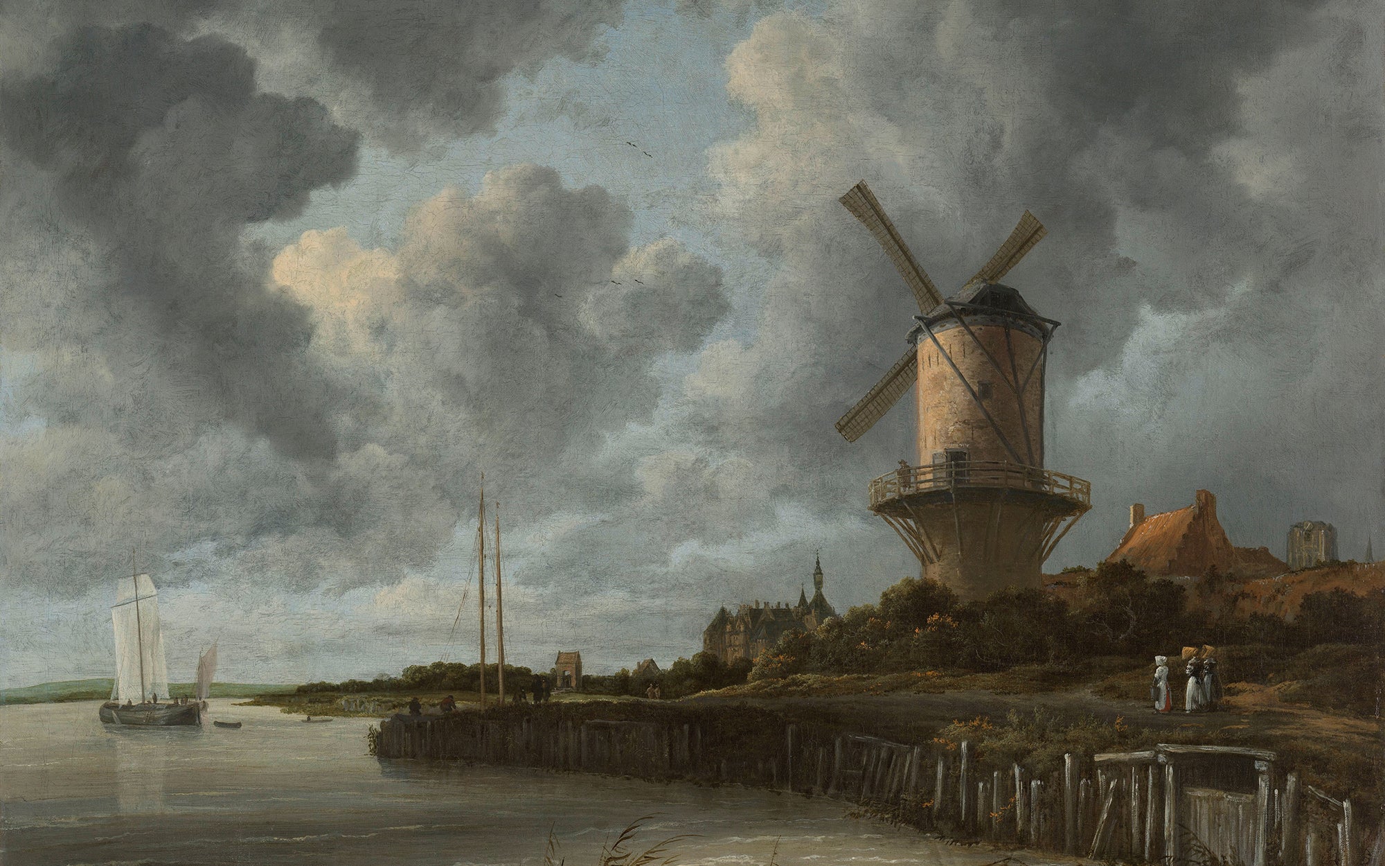 De molen bij Wijk bij Duurstede