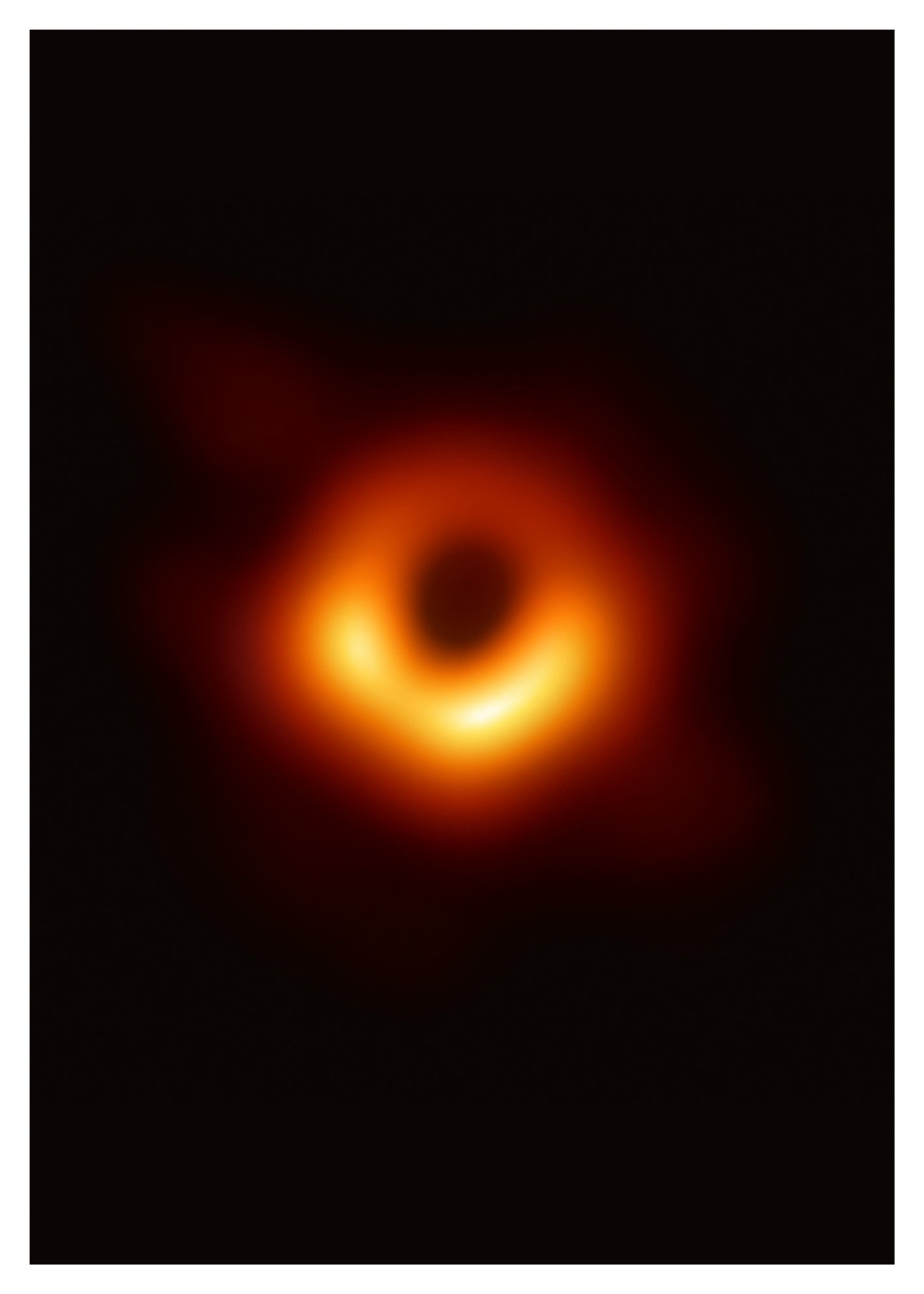 First Image Of A Black Hole