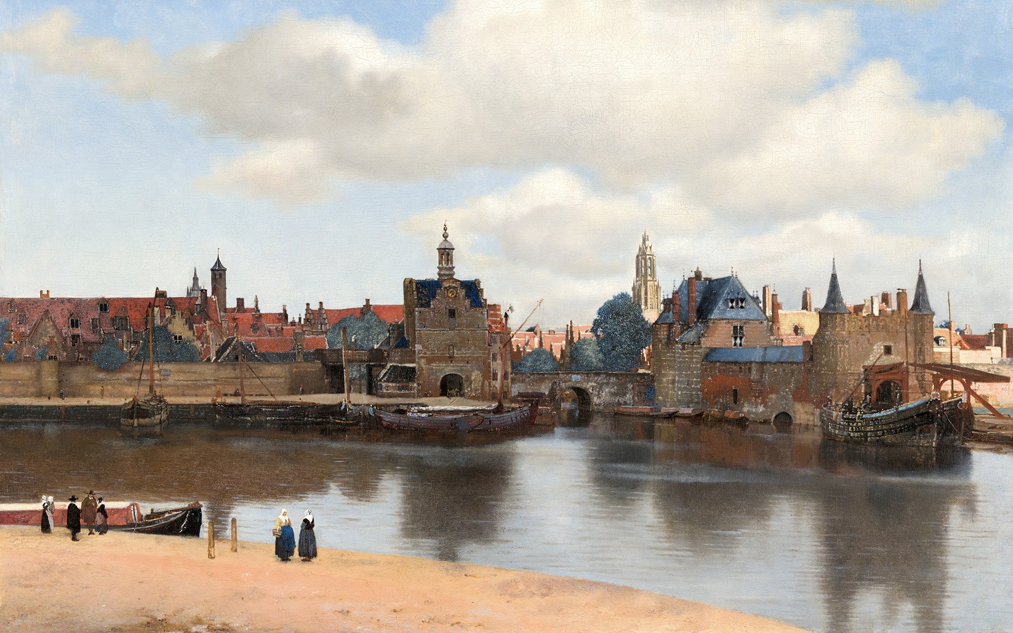 Gezicht op Delft