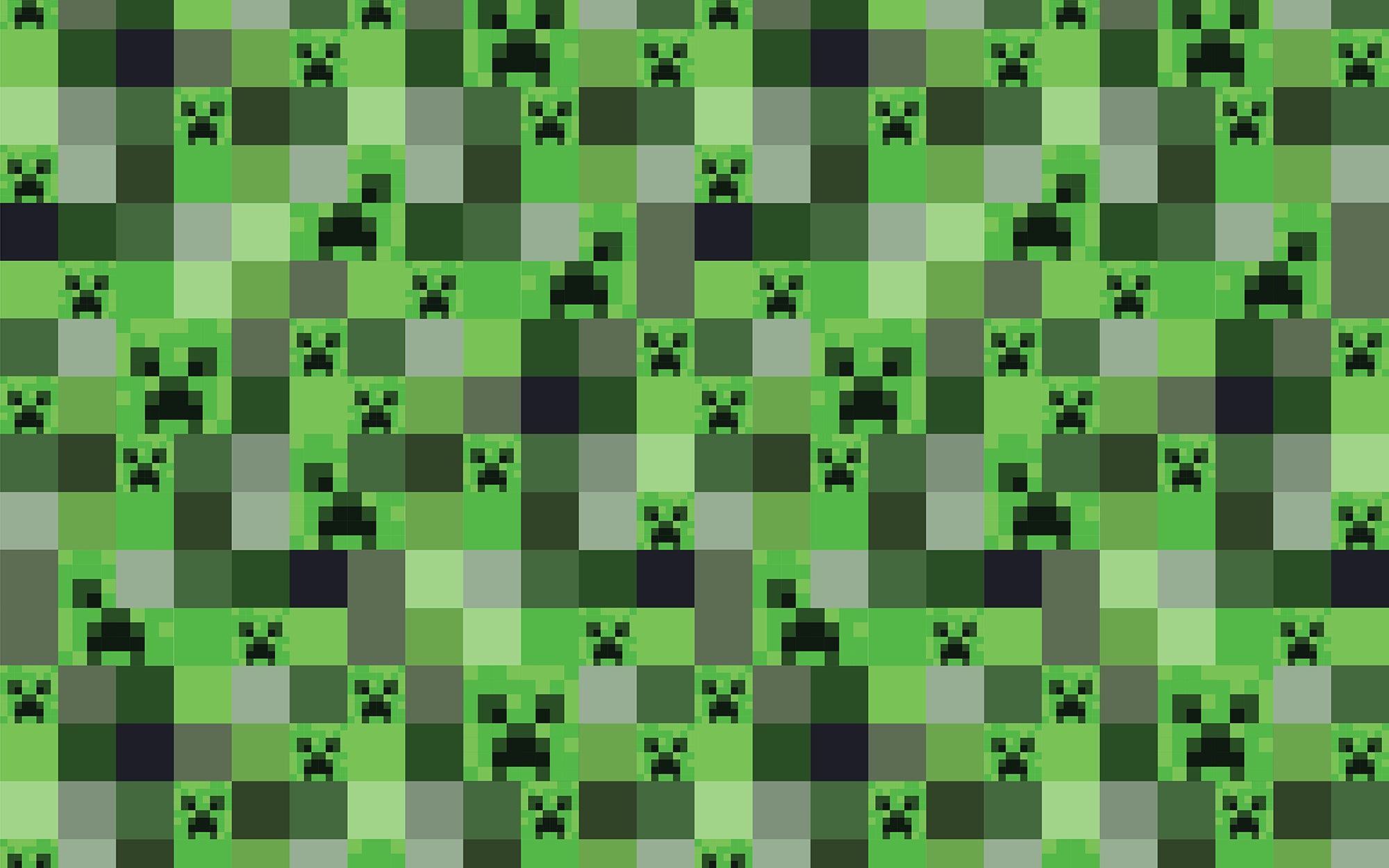Griezelig patroon creeper close-up