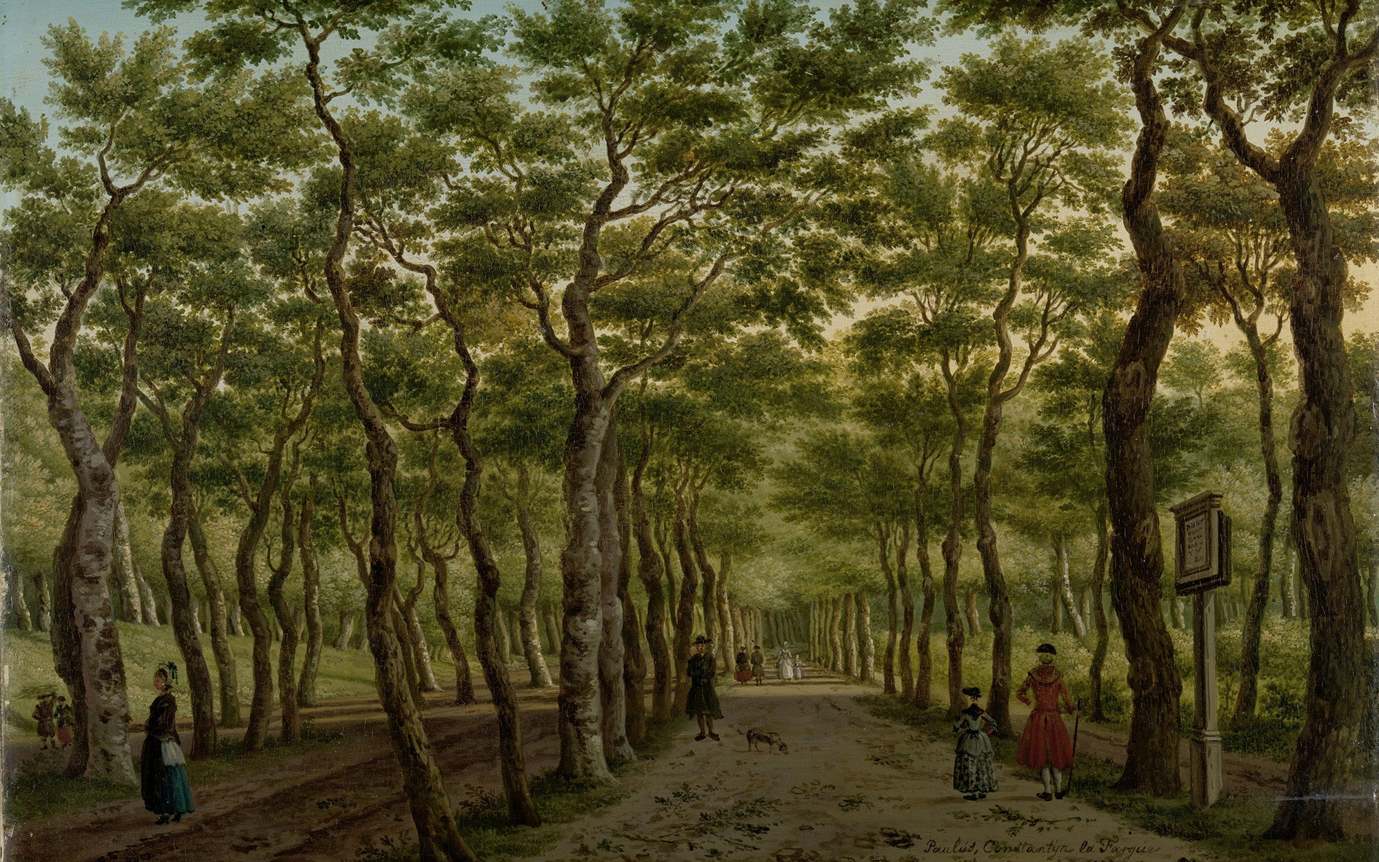 Het Herepad in het Haagse Bos