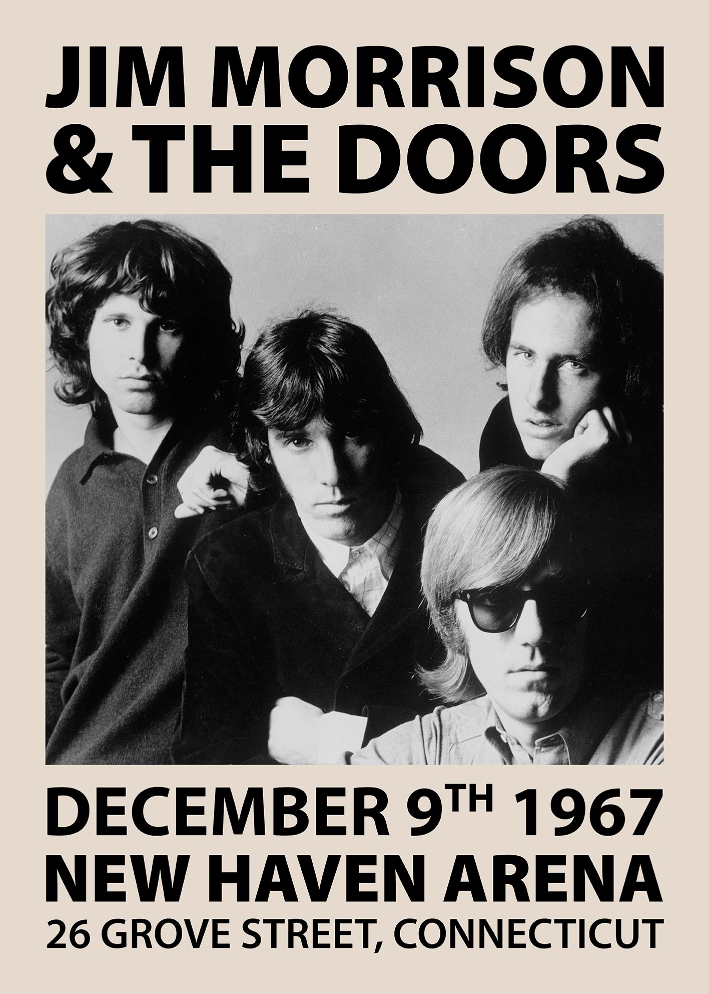 Jim Morrison And The Doors - New Haven Arena Connecticut (1967)