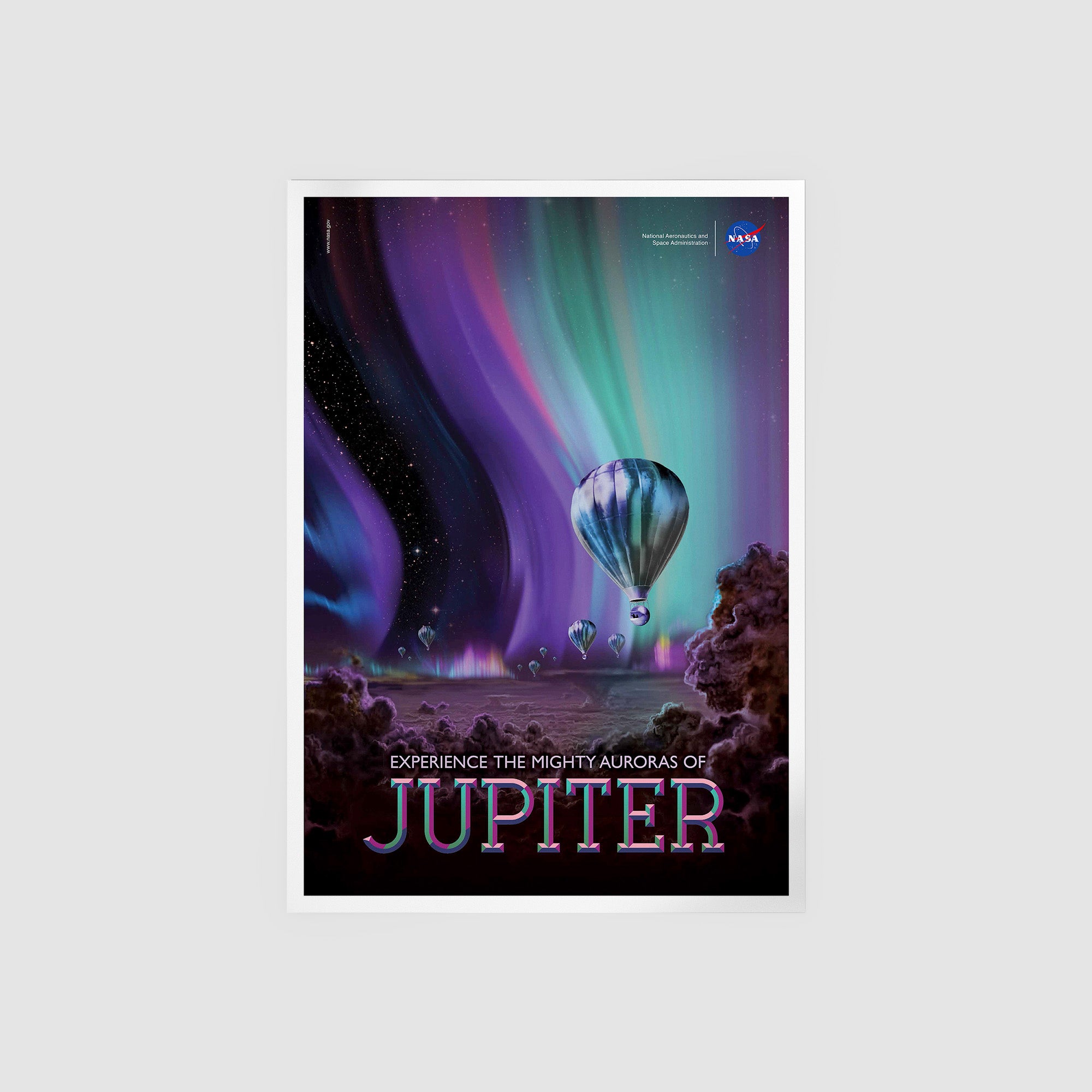 Mighty Auroras Of Jupiter