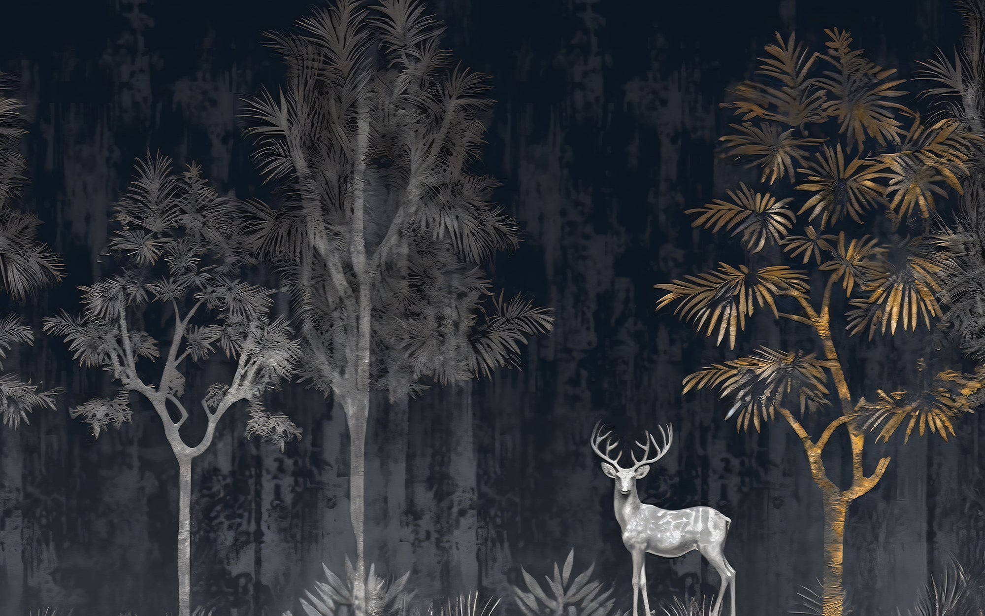 Schilderachtig bosgezicht