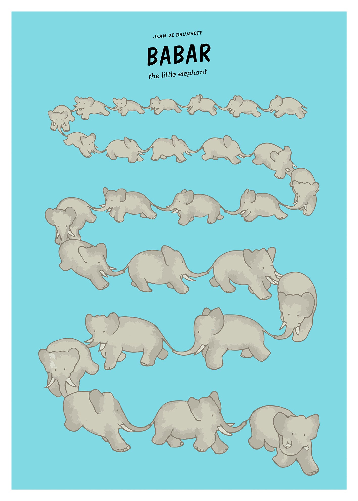 Babar's March Of The Elephants (Blue)