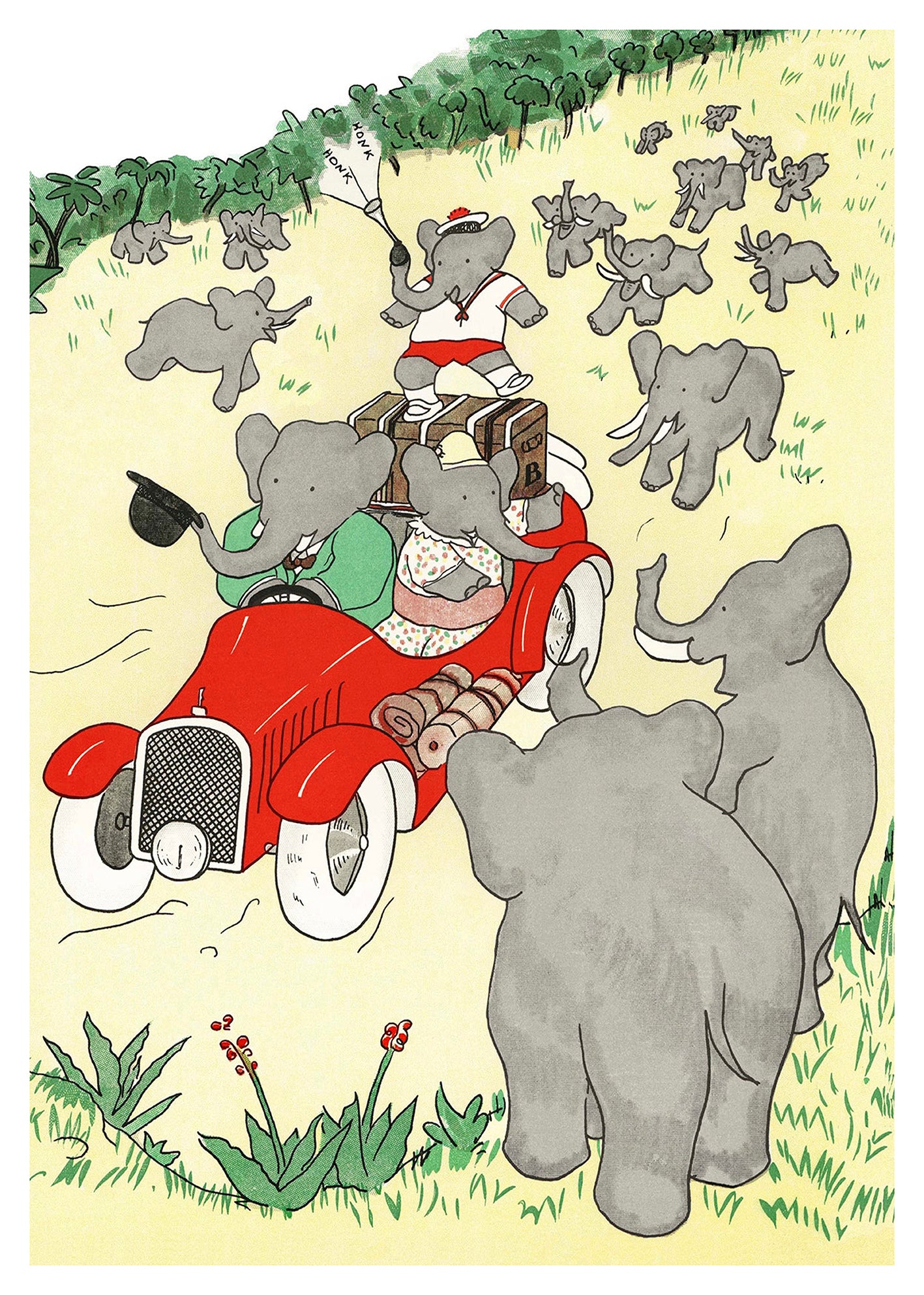 Babar Dans Son Auto