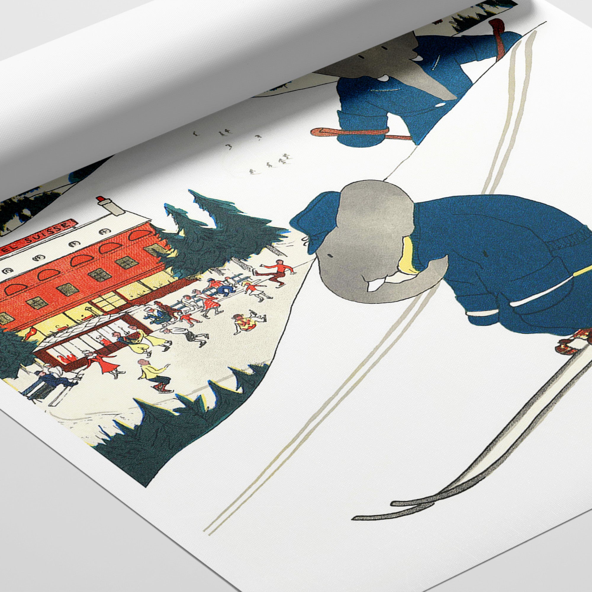 Babar En Ski