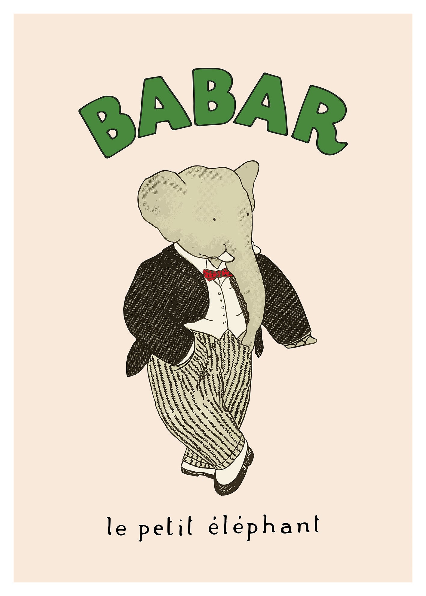 50 Years Of Babar - Babar - Prints en posters - Pepperwall Nederland