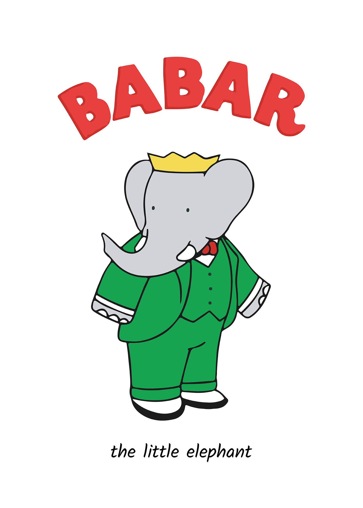 Babar The Little Elephant (White)