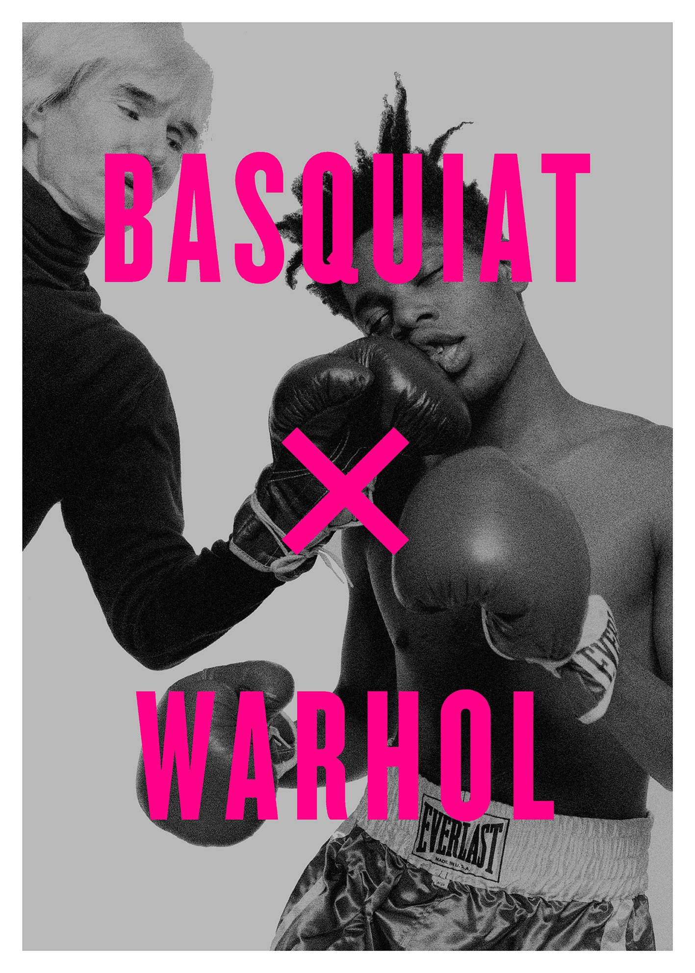 Basquiat x Warhol Pink