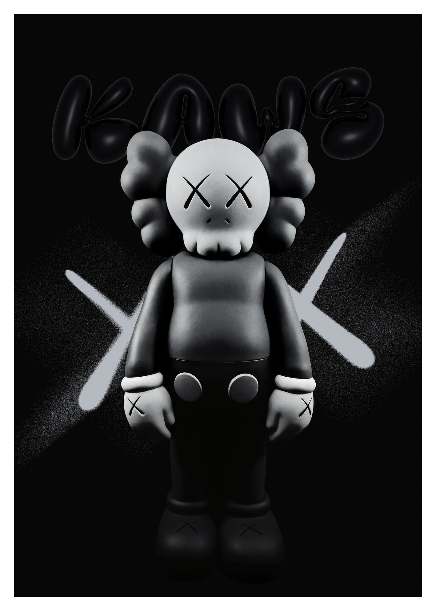 Black KAWS