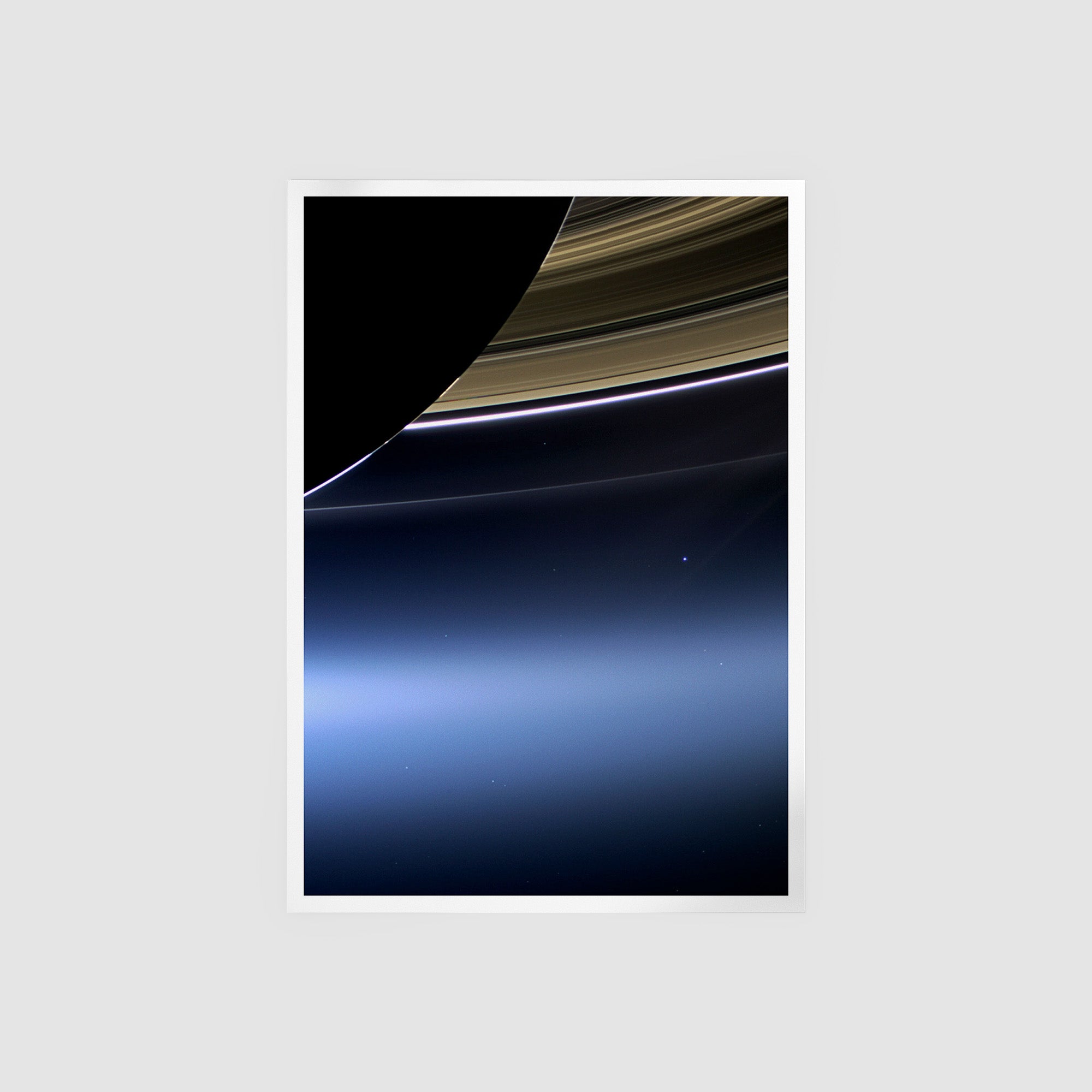 Cassini's Pale Blue Dot