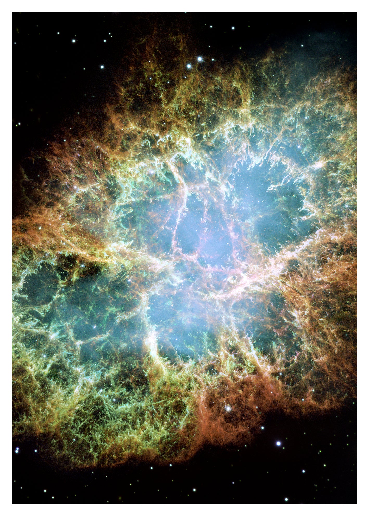 The Crab Nebula Mosaic