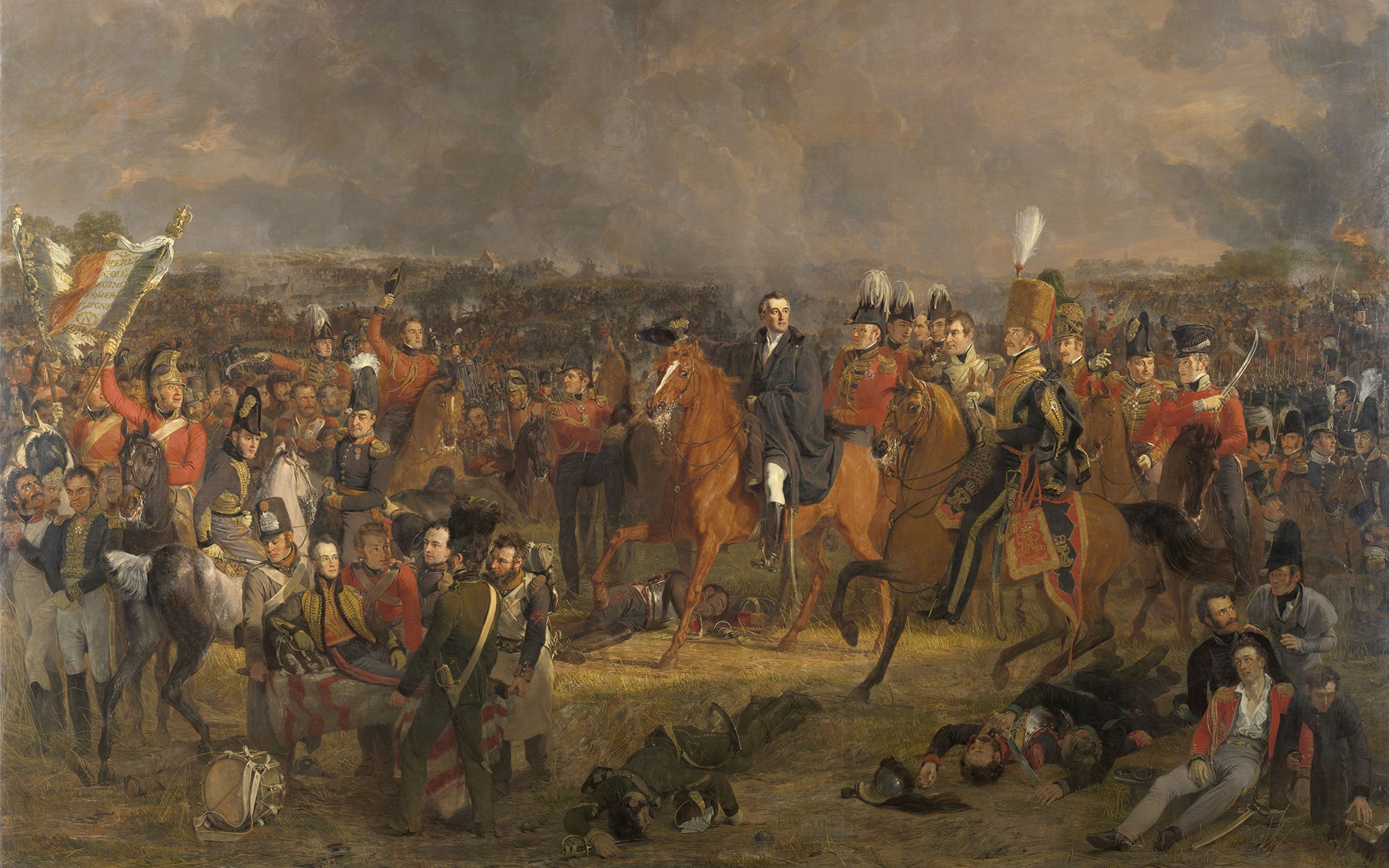 De Slag bij Waterloo