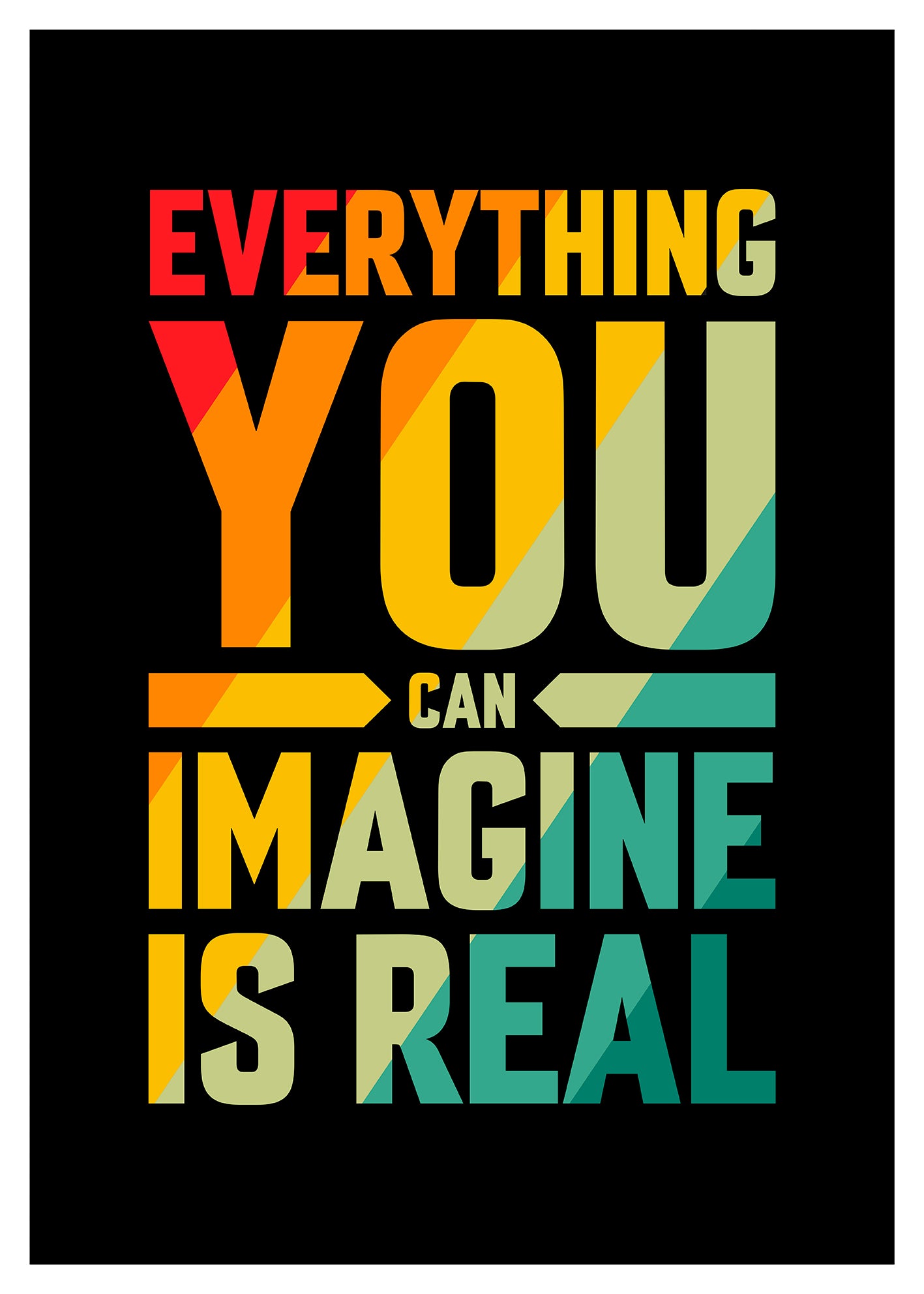 Everything You Can Imagine Is Real