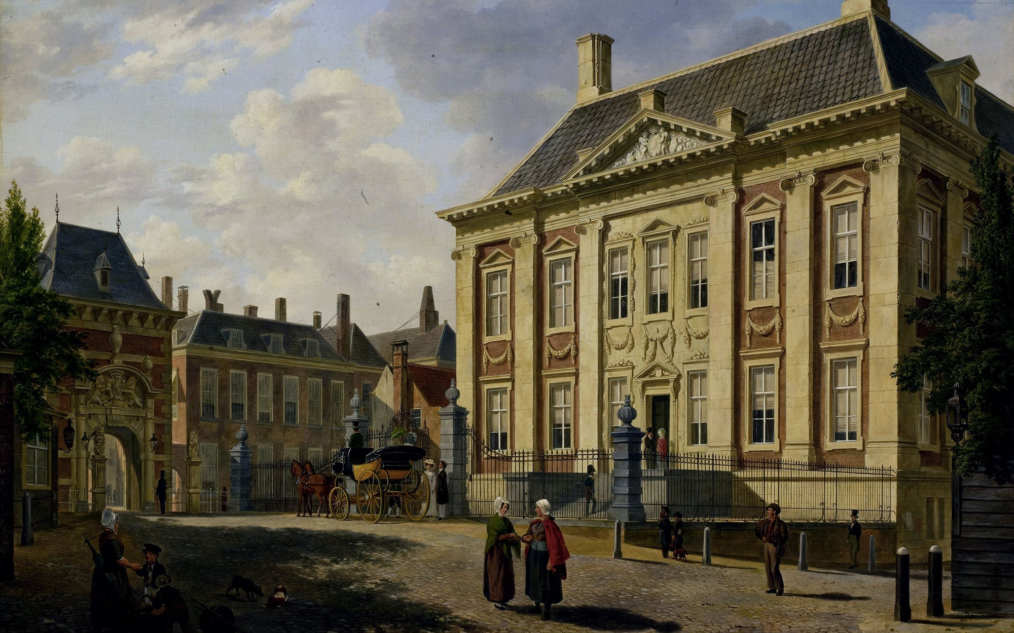 Het Mauritshuis te Den Haag