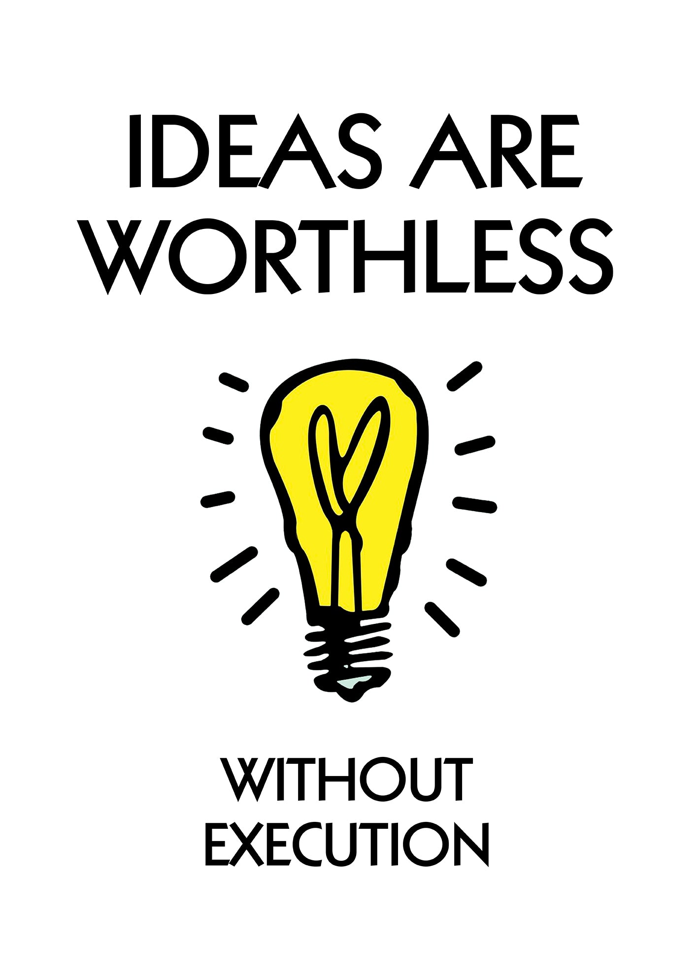 Ideas Without Execution