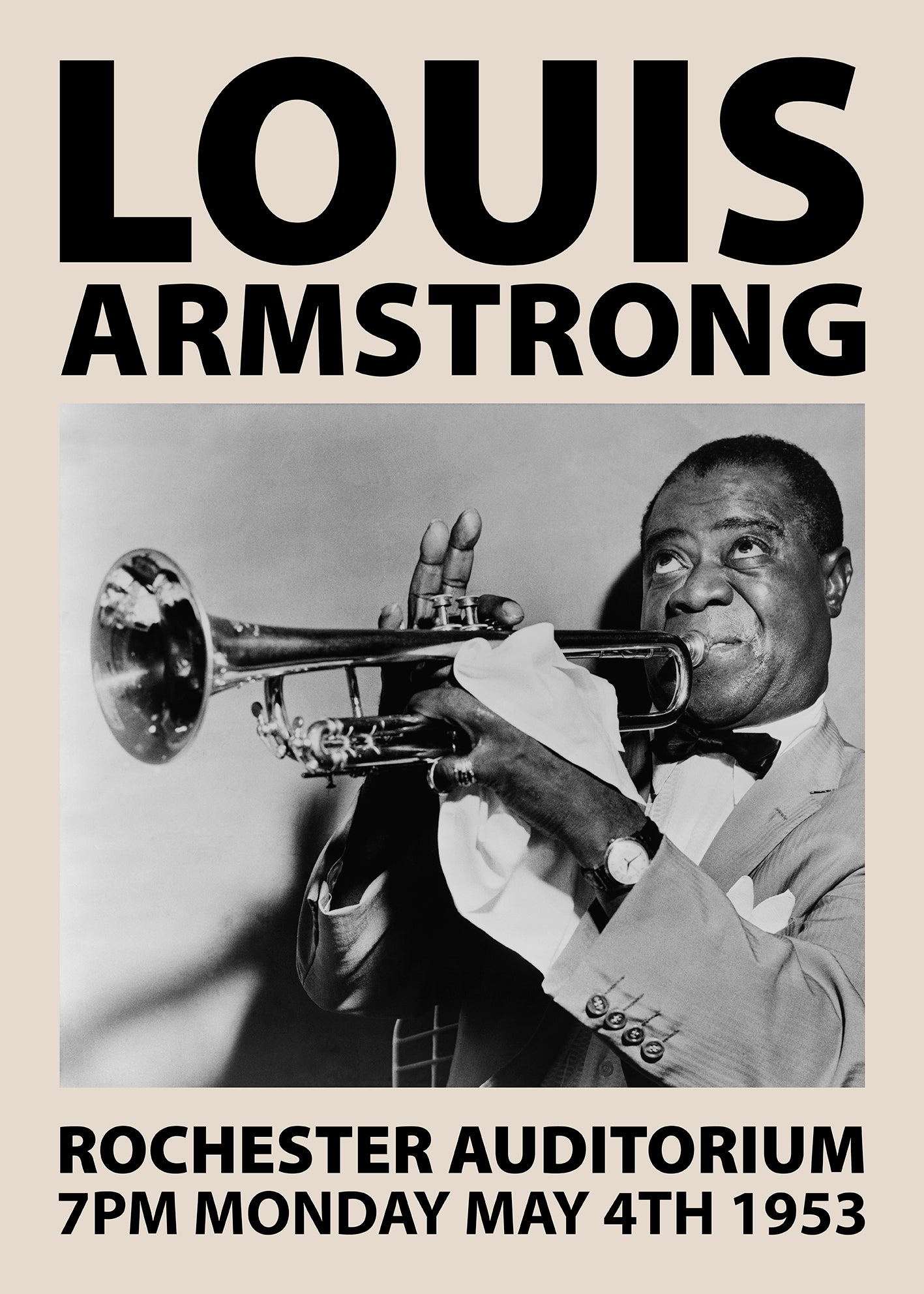Louis Armstrong - Rochester Auditorium New York (1953)