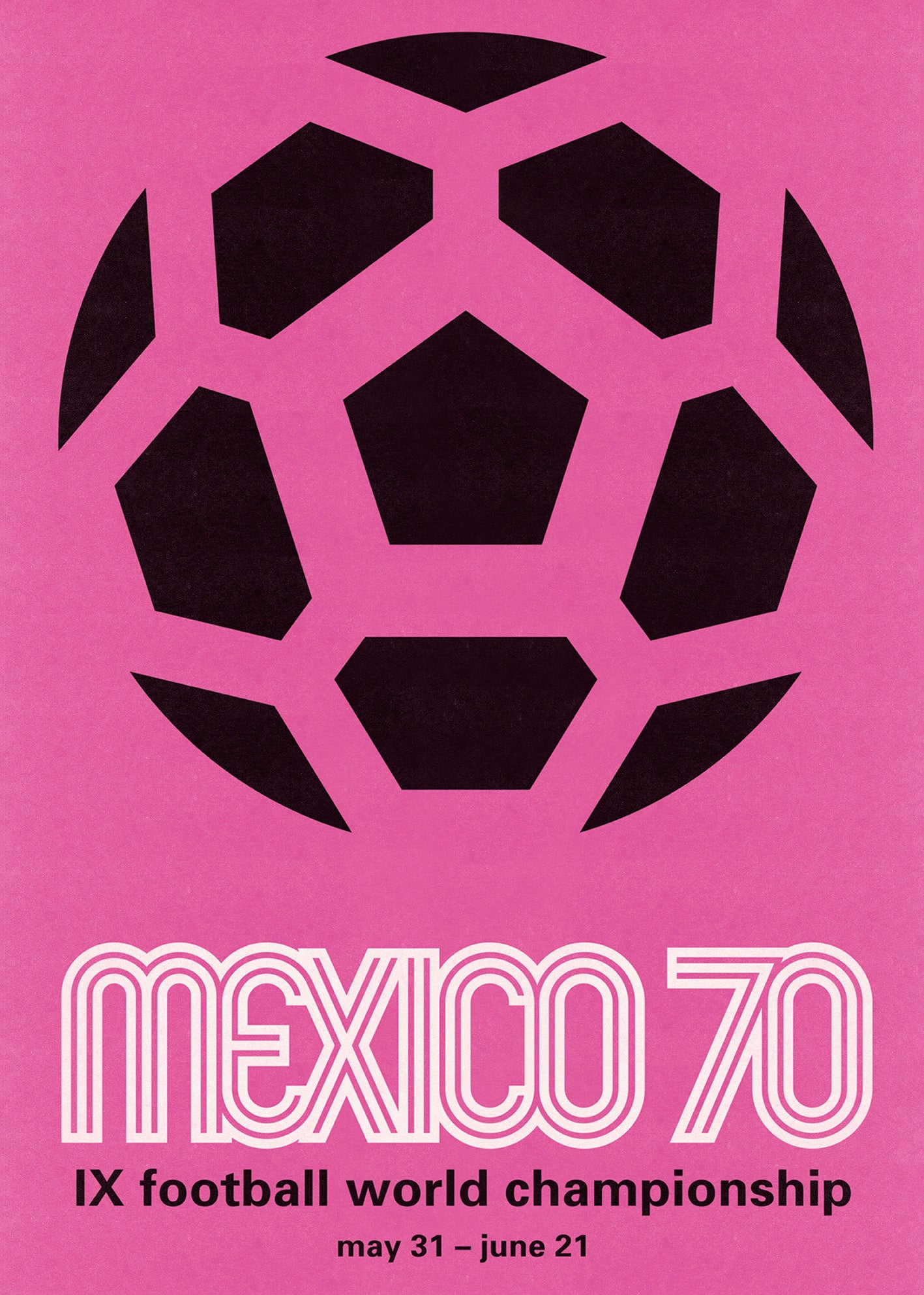 World Cup Footbal - Mexico 1970