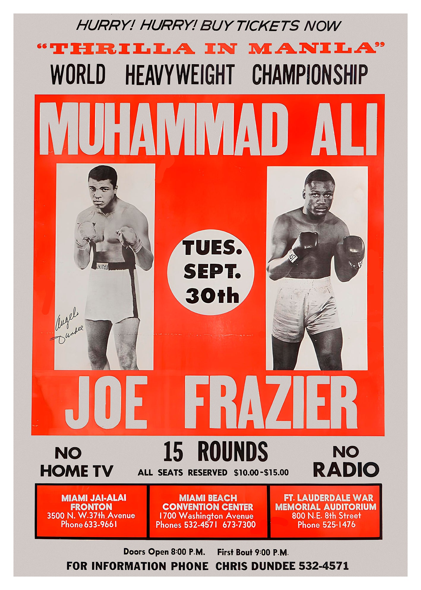 Muhammed Ali vs Joe Frazier