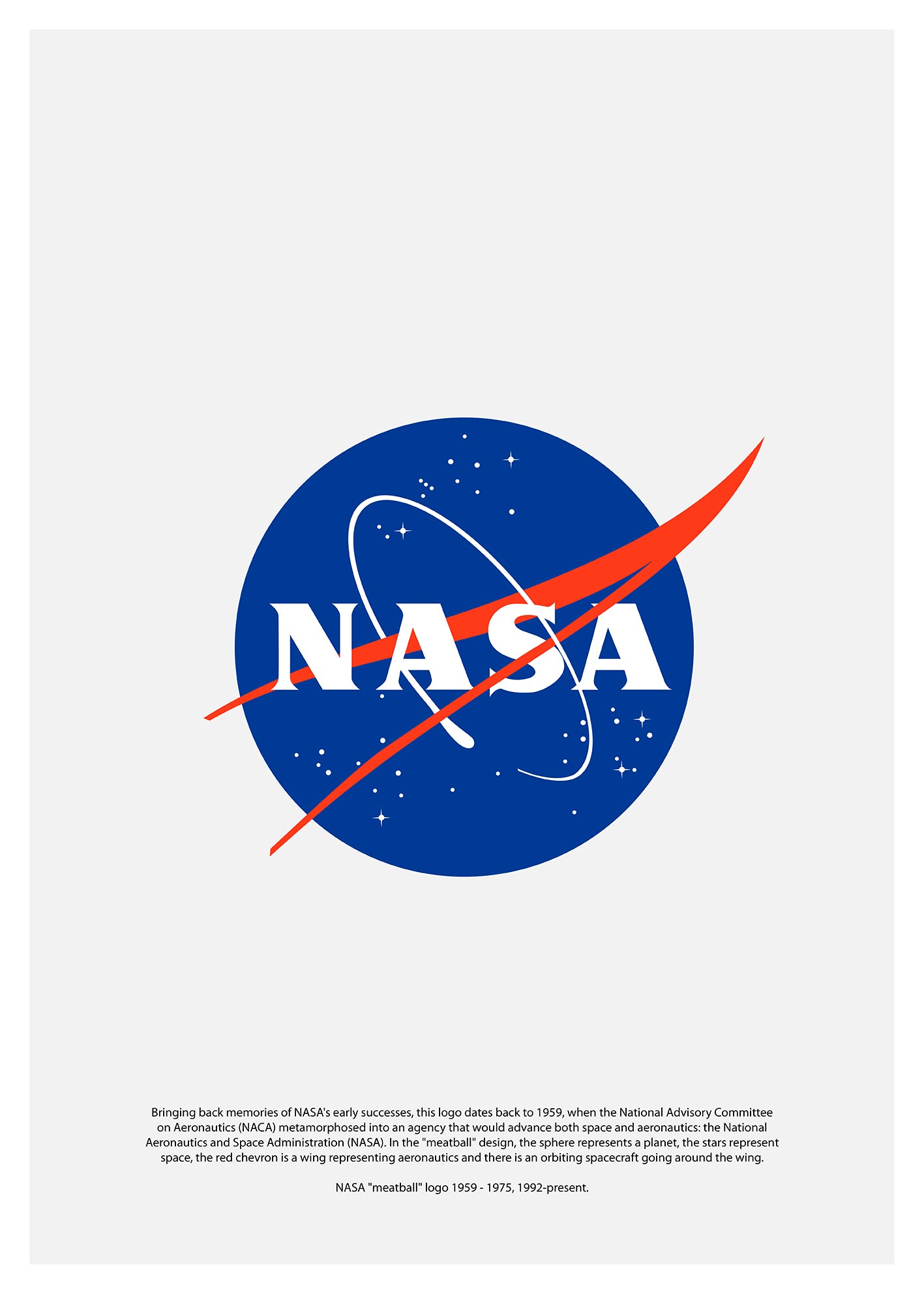 Nasa Meatball Logo