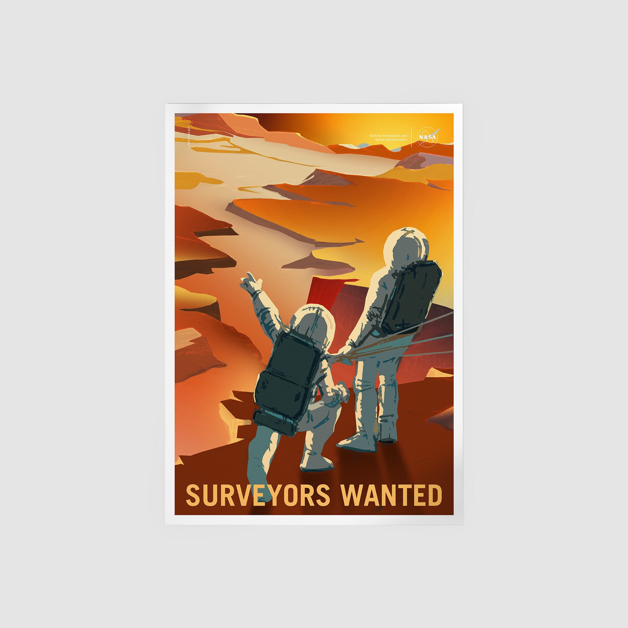 Surveyors On Mars Wanted