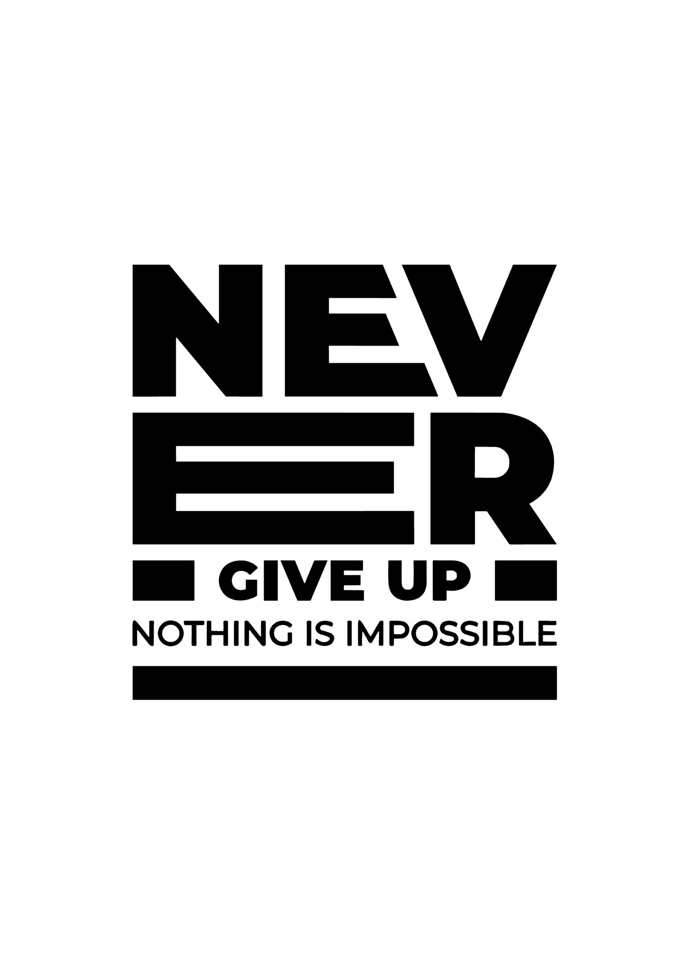 Never Give Up