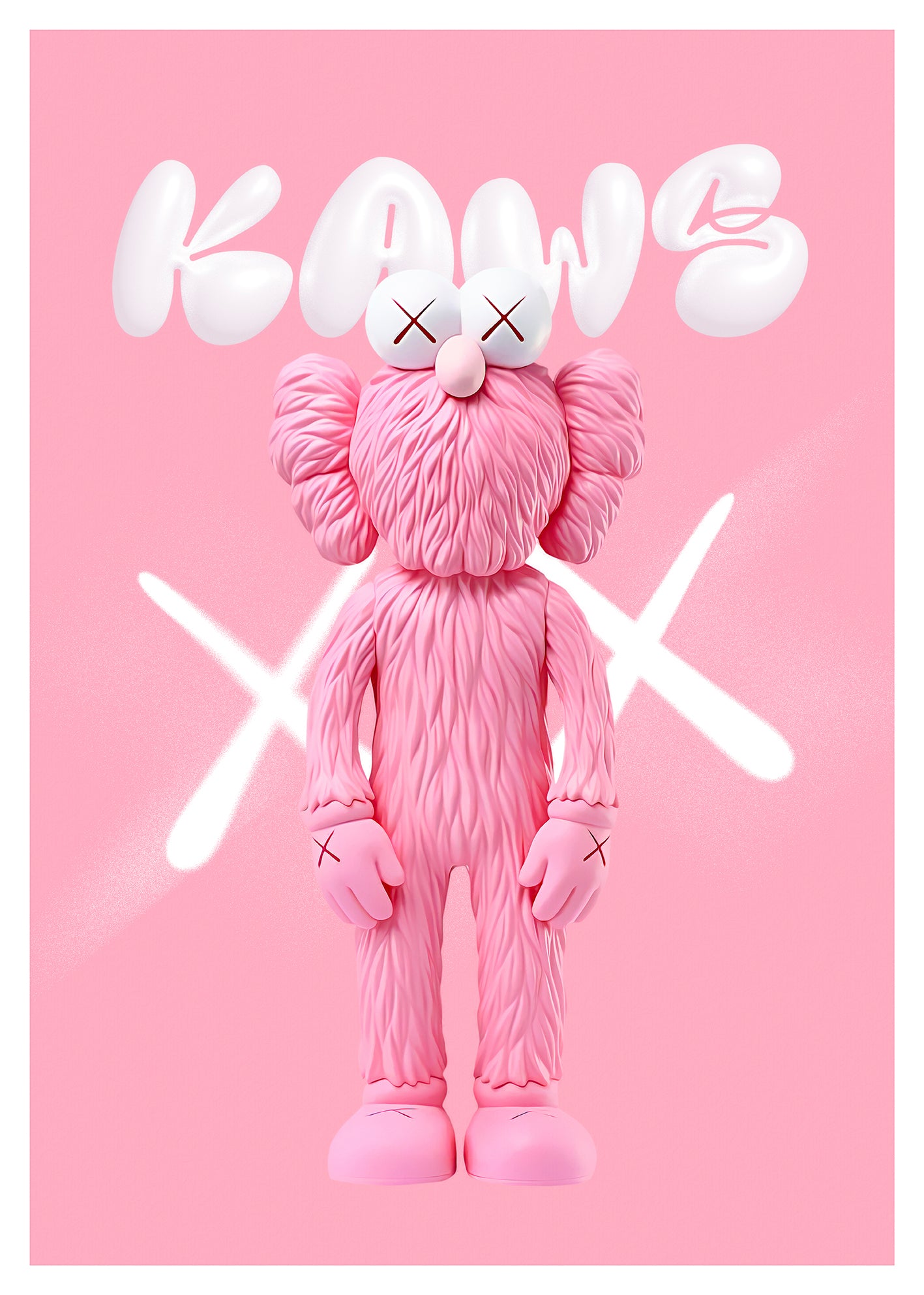 Pink KAWS