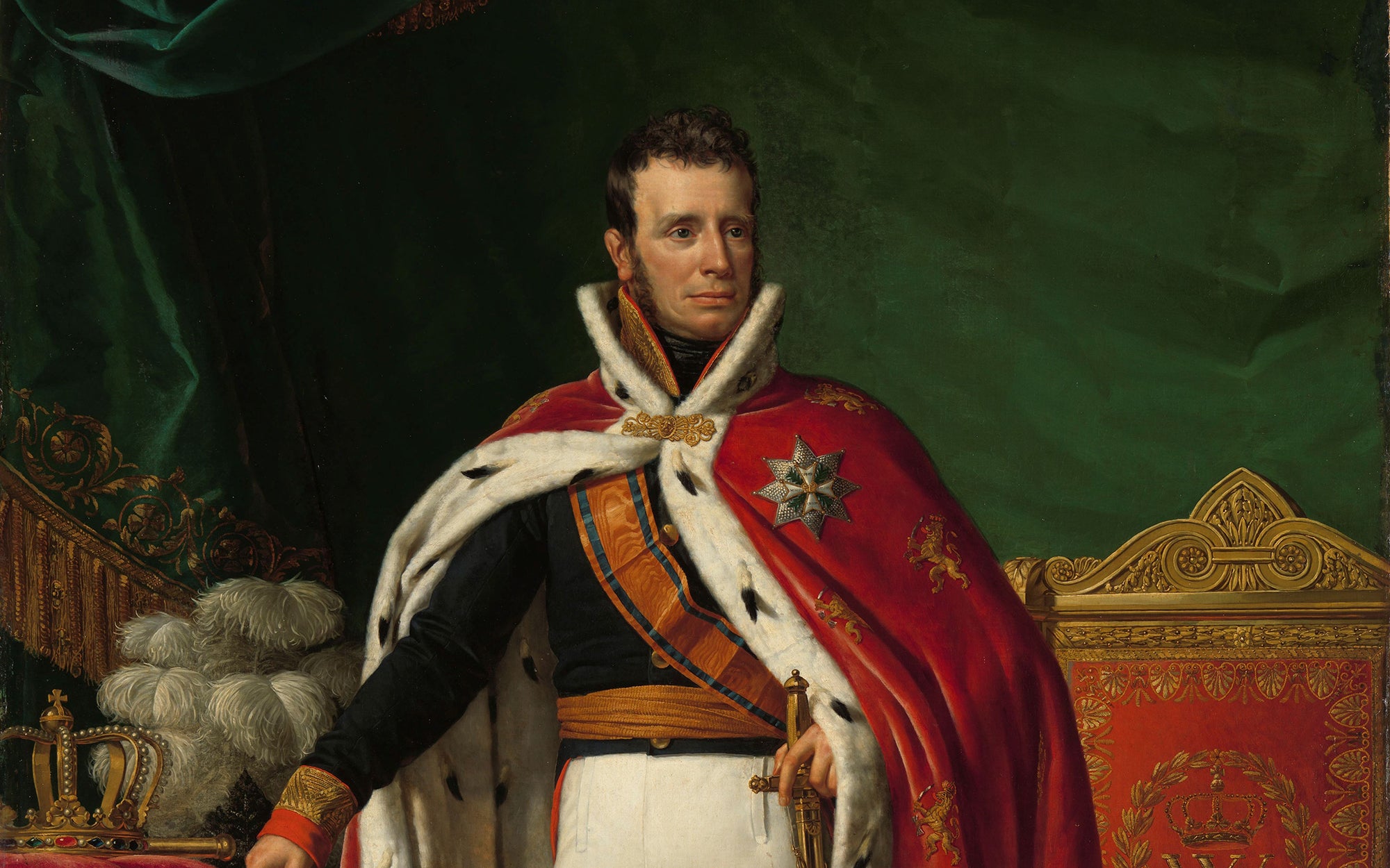 Portret van Willem I, koning der Nederlanden