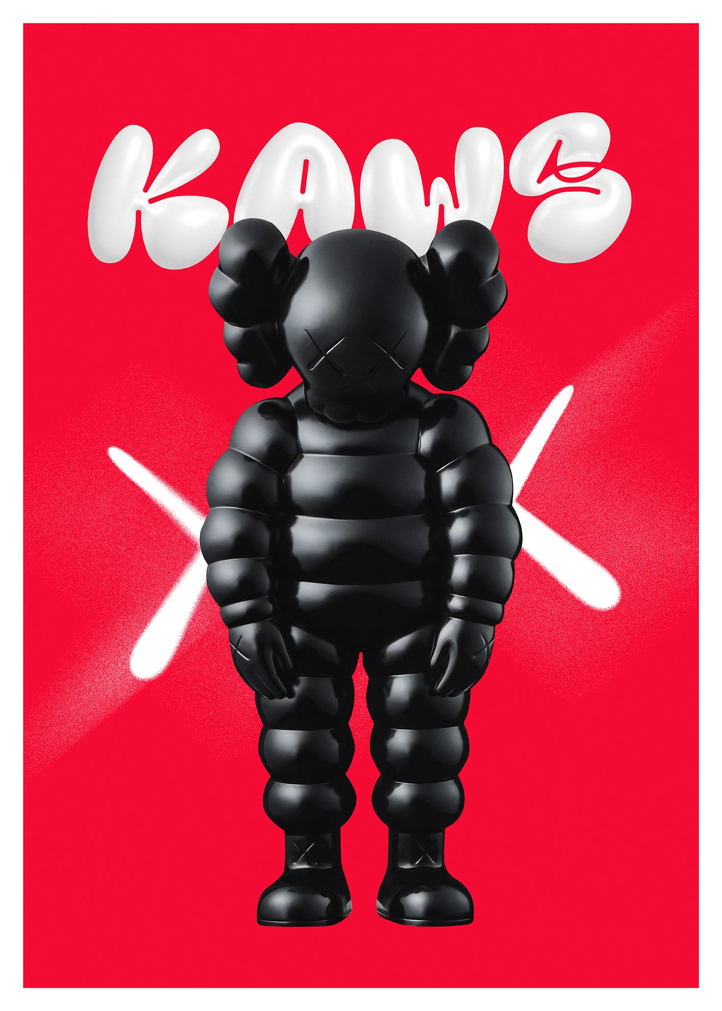 Red KAWS