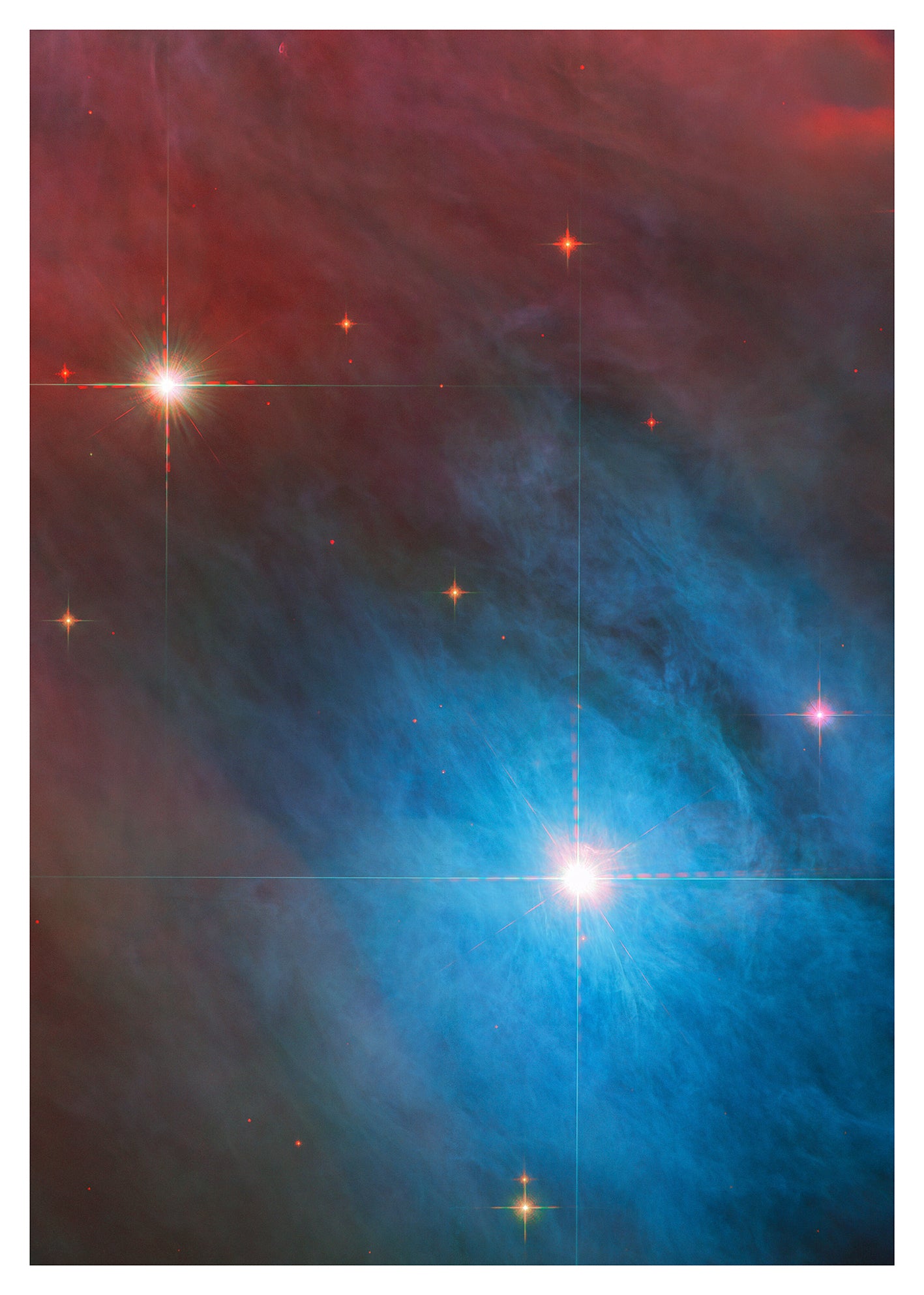 Tempestuous Young Stars In Orion