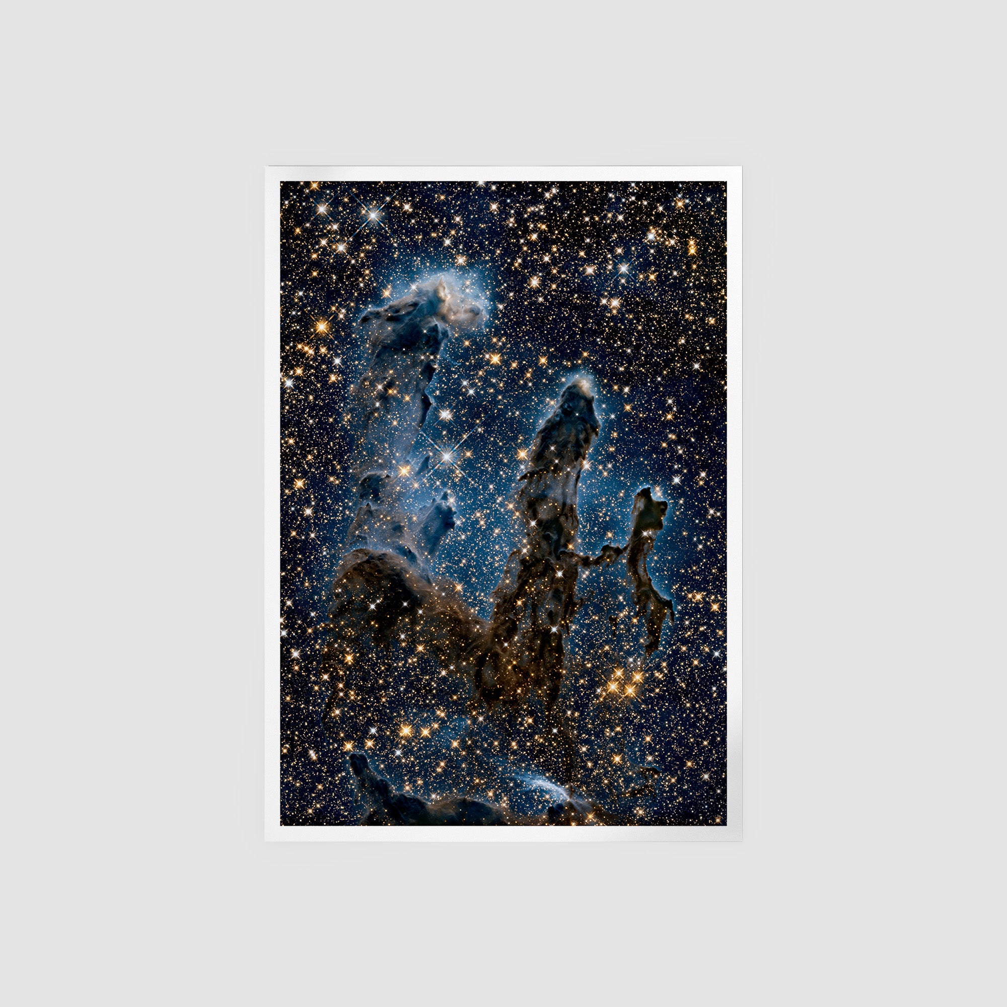 The Eagle Nebula's Pillars Of Creation