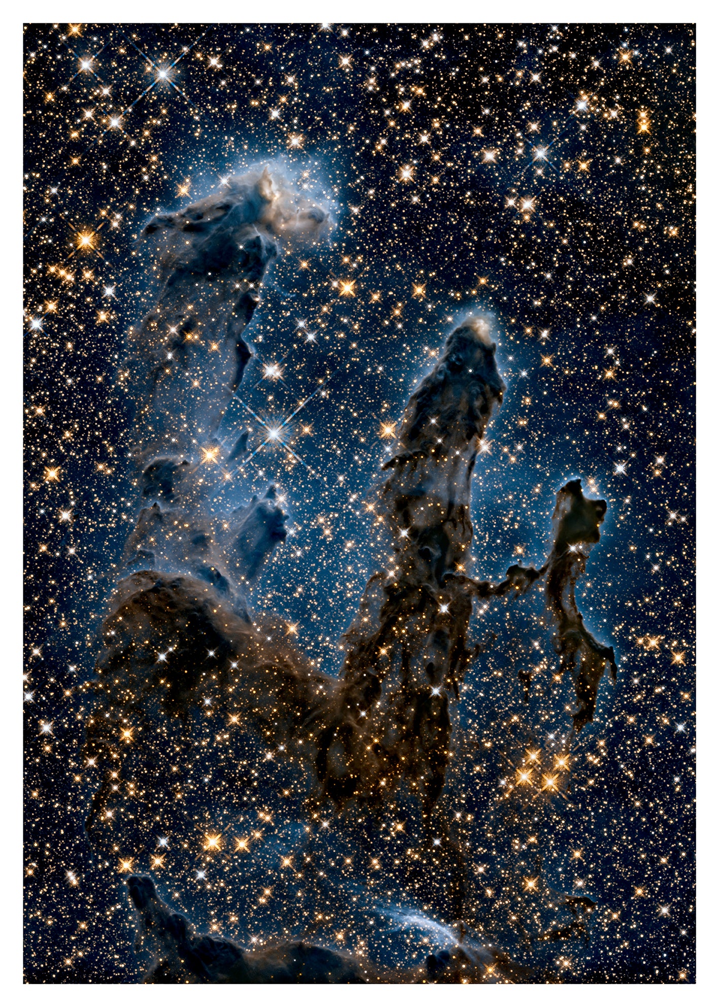 The Eagle Nebula's Pillars Of Creation