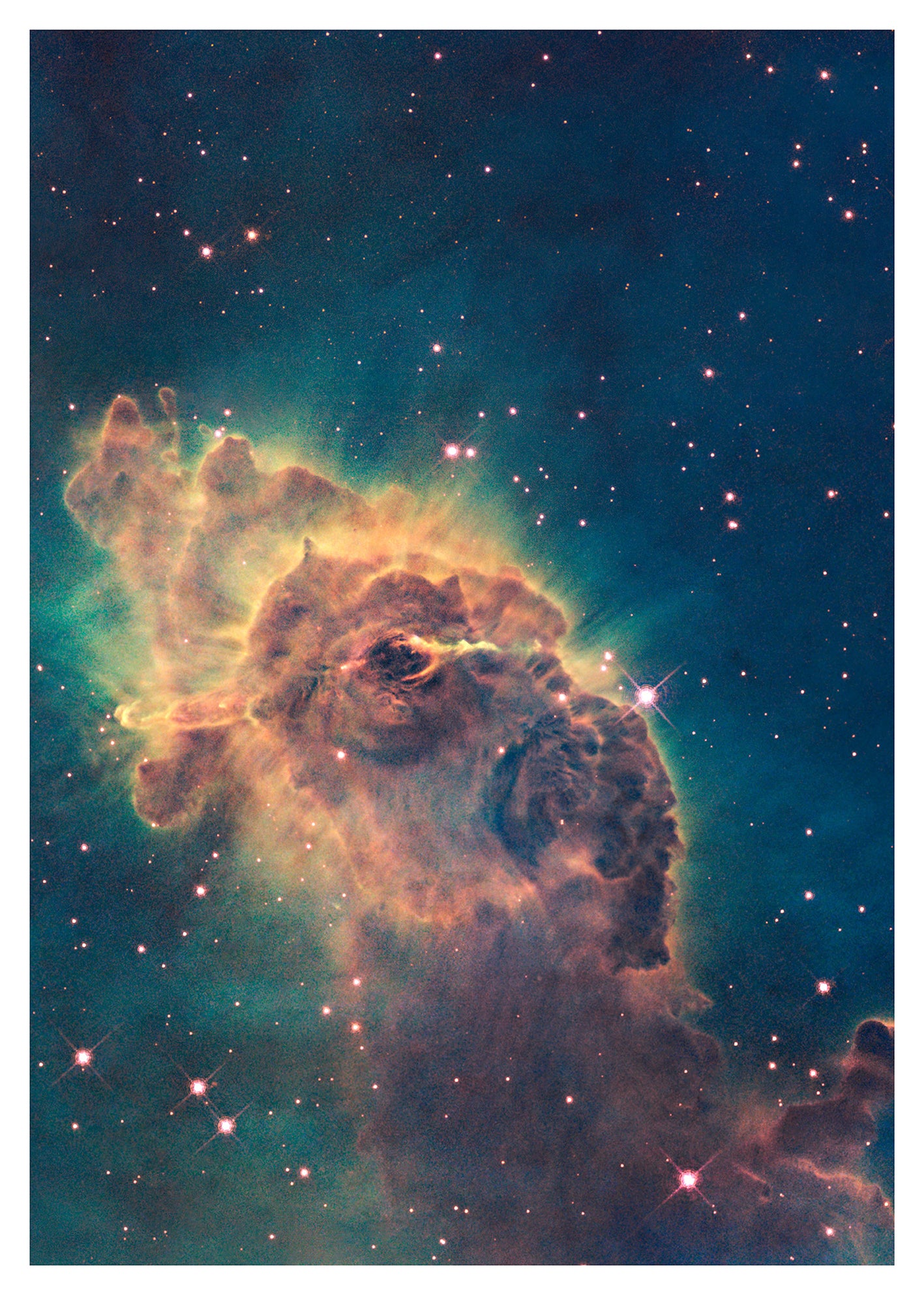 The WFC3 Image Of The Carina Nebula