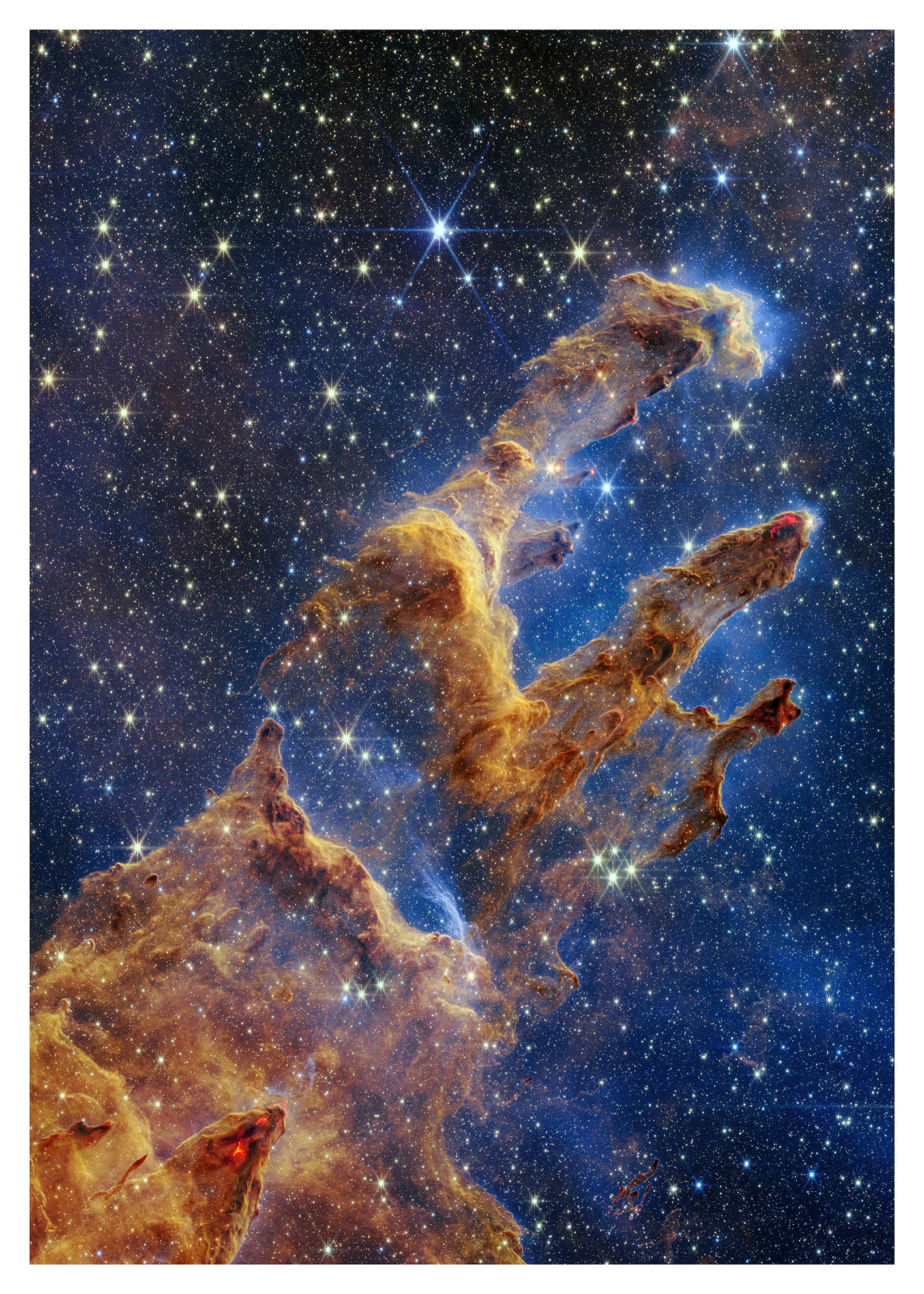 Webb's Pillars Of Creation NIRCam