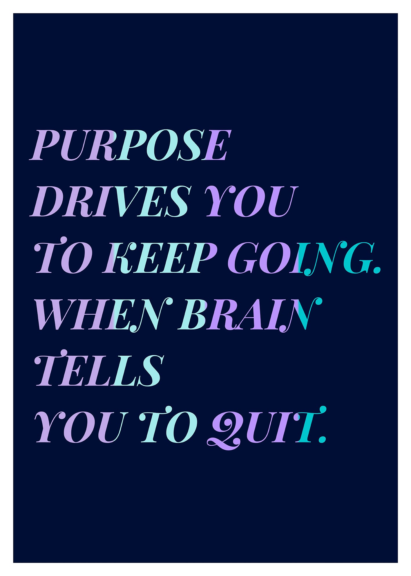 When Brain Tells You To Quit