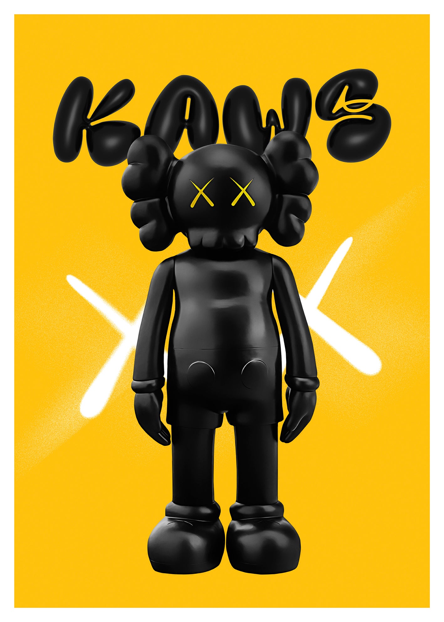 Yellow KAWS